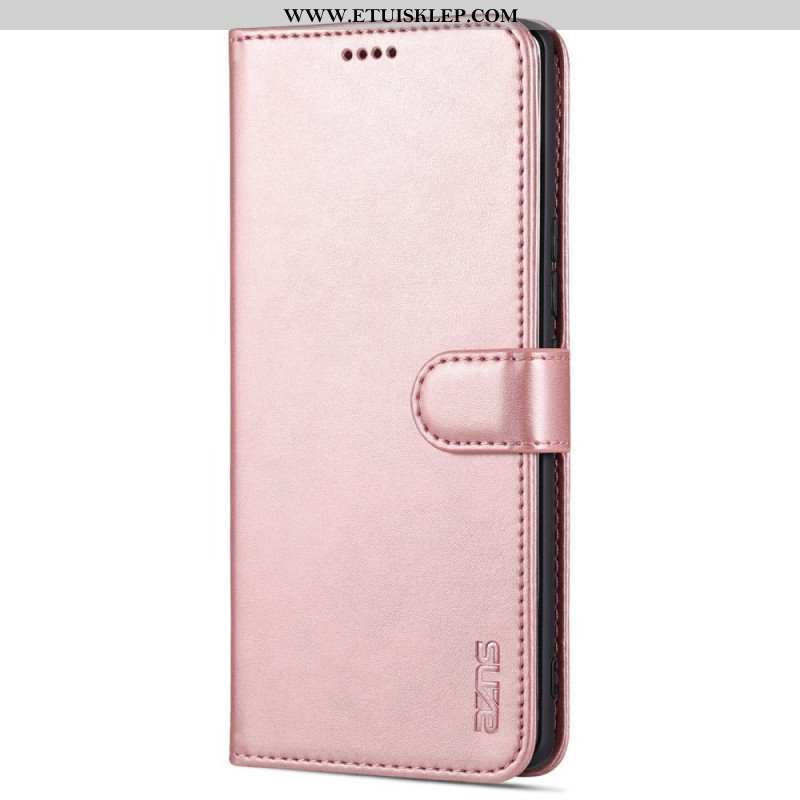 Etui Folio do Honor 50 Efekt Skóry Azns